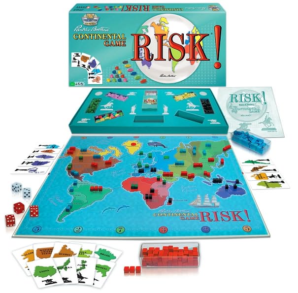 Risk 1959 Edition Board Game