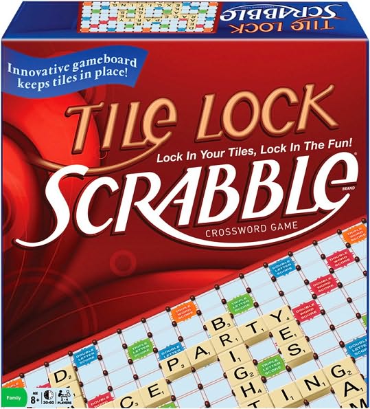 Tile Lock Scrabble by Alfred Mosher Butts