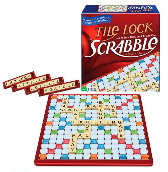 Tile Lock Scrabble by Alfred Mosher Butts