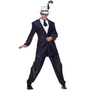Leg Avenue 34340 Gangster Adult Costume Size X-Large- Men Chest Size 46-48