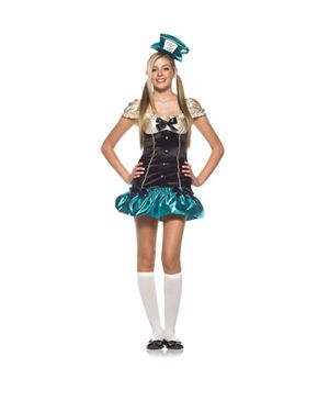 Leg Avenue LAJ48002-SM Teen Tea Party Hostess Costume Size Small-Med