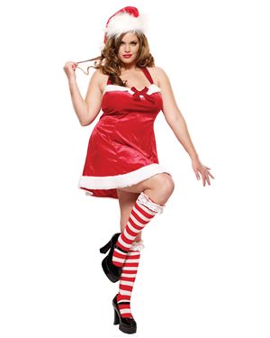 Leg Avenue LA83125X-3X4X Santas Little Helper Plus Adult Size 3X-4X
