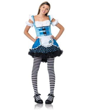 Leg Avenue LAJ48025-SM Teen Magic Mushroom Alice Costume Size Small-Med