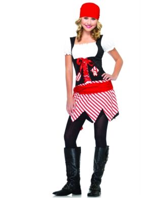 Leg Avenue 187540 Pirate Lass Teen Costume