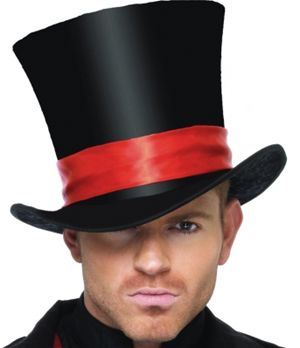 Leg Avenue 198032 Deluxe Velvet Top Hat Adult