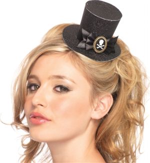 Leg Avenue 187686 Mini Top Hat- Black Adult