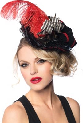 Leg Avenue 198970 Deluxe Mini Ship Pirate Hat- Adult