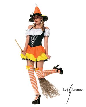 Leg Avenue LA83186-S Kandy Korn Witch Adult Costume Size Small