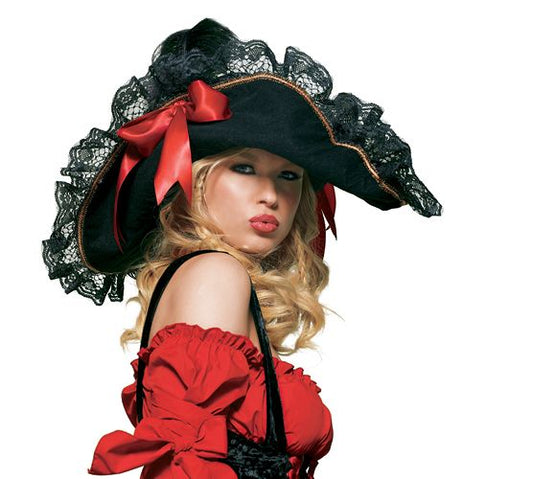 Leg Avenue 141201 Polyfoam 21741 Swashbuckler Hat