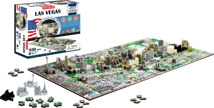4D CITYSCAPE PUZZLE LAS VEGAS