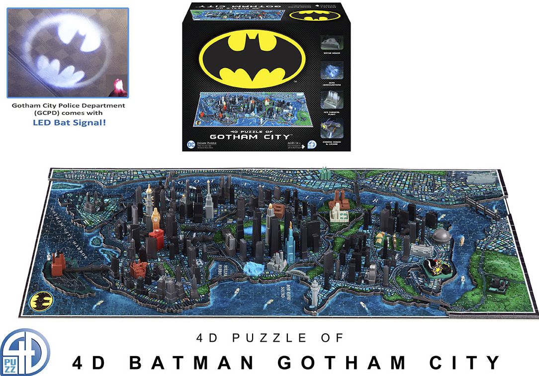 4D Batman Gotham City