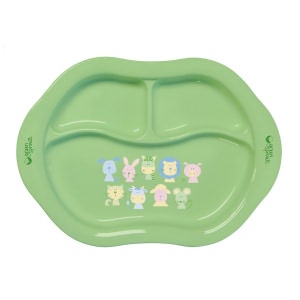 I Play Cornstarch Divided Plate
