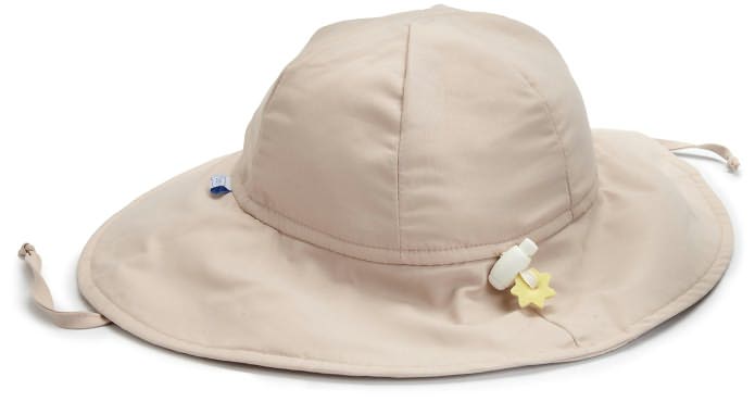 I Play Solid Brim Sun Protection Hat, Khaki Toddler (2-4yrs)