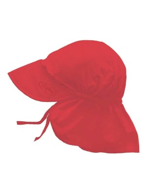 I Play Solid Flap Sun Protection Hat, Red, Toddler (2-4 years)
