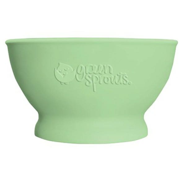 I Play Green Sprouts Silicone Bowl