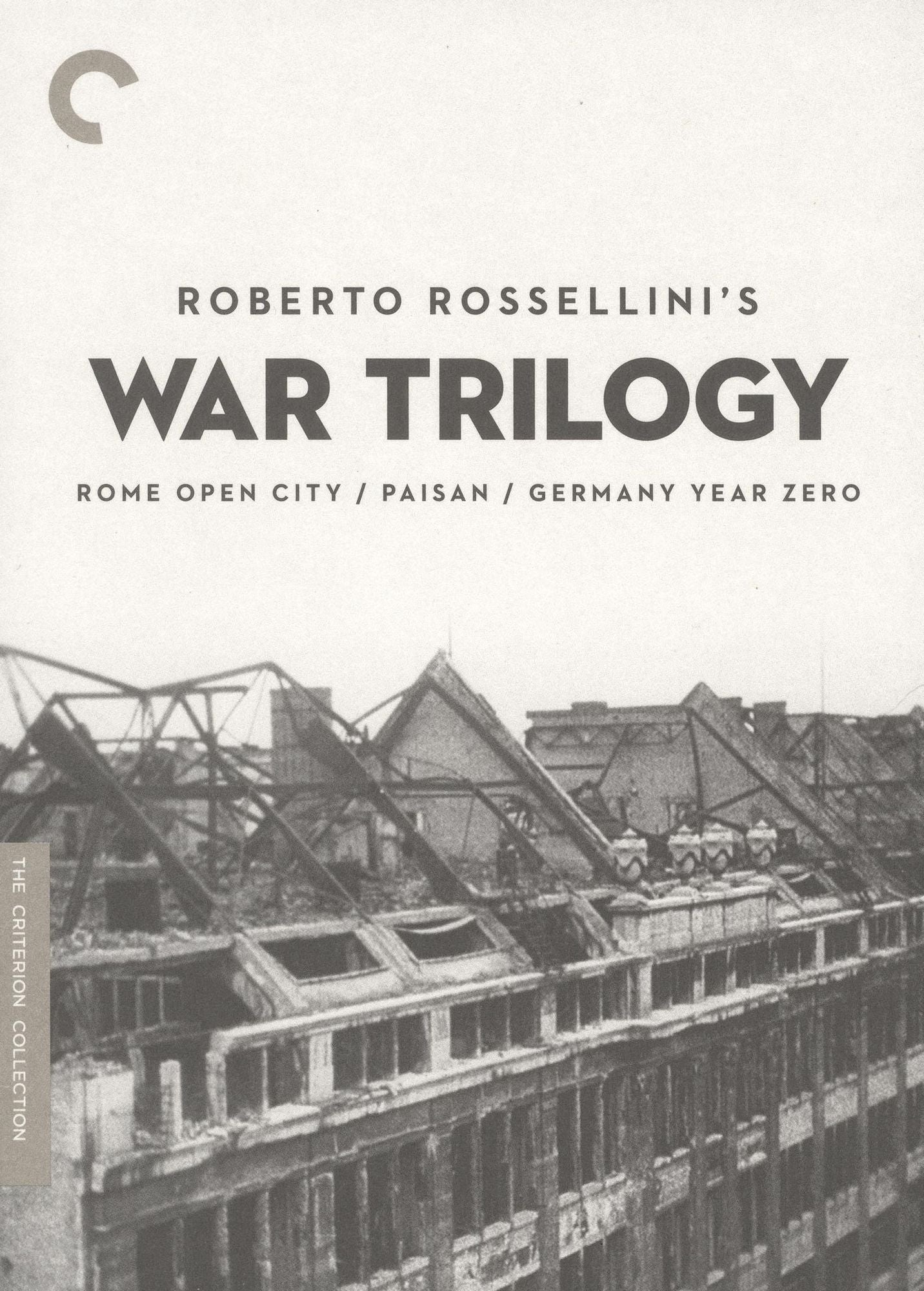 Roberto Rossellini's War Trilogy [Criterion Collection] [3 Discs]