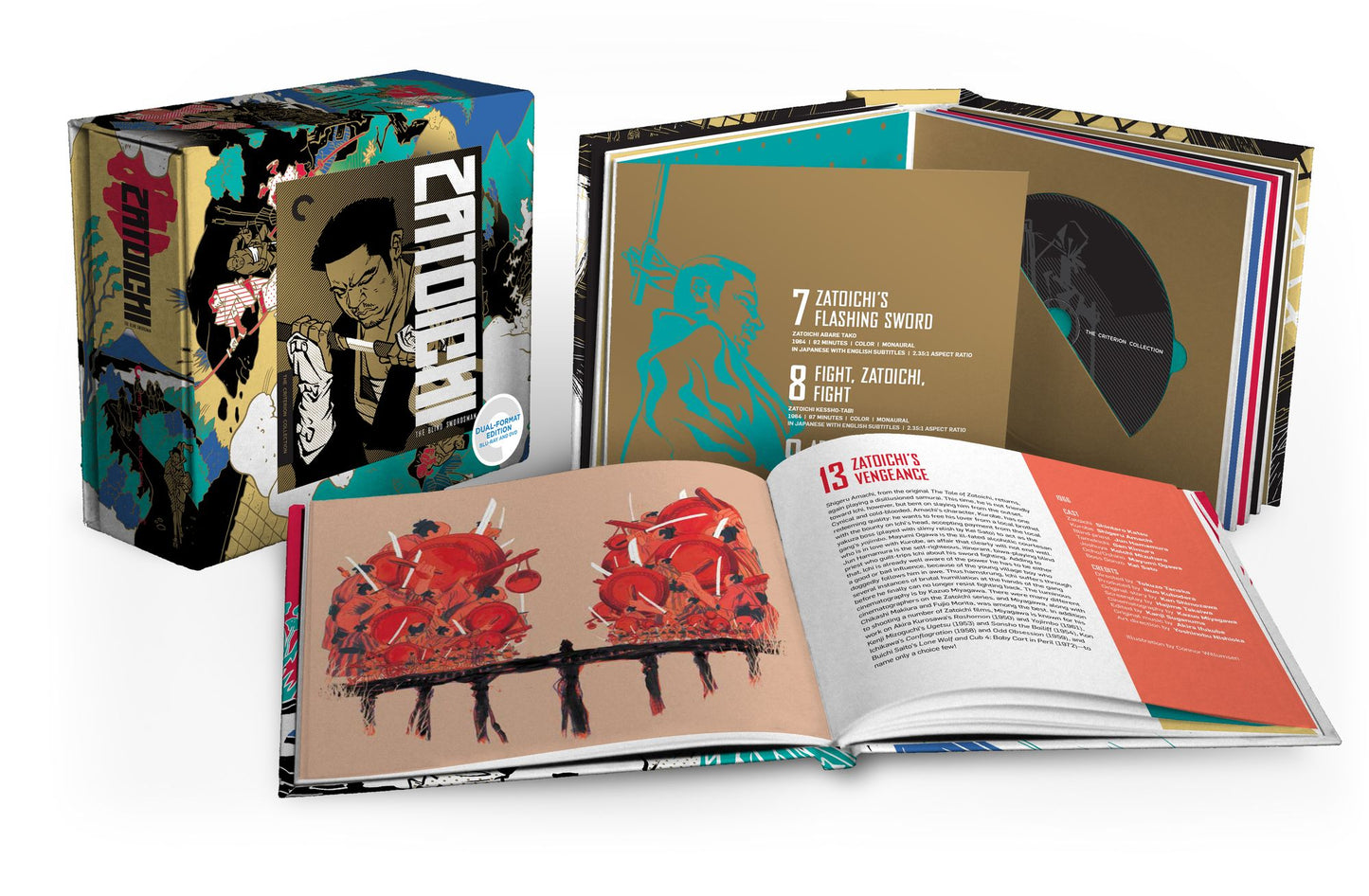 Zatoichi: The Blind Swordsman [Criterion Collection] [27 Discs] [9 Blu-rays/18 DVDs]