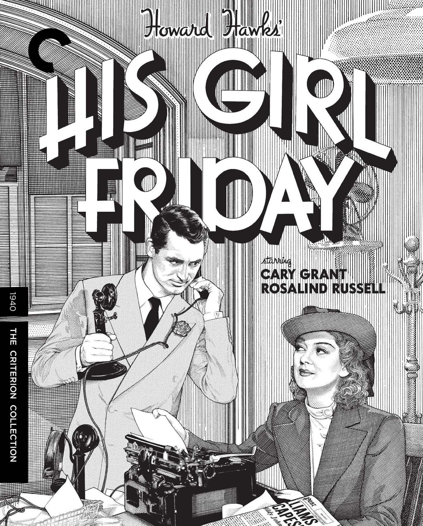 His Girl Friday [Criterion Collection] [Blu-ray] [2 Discs]