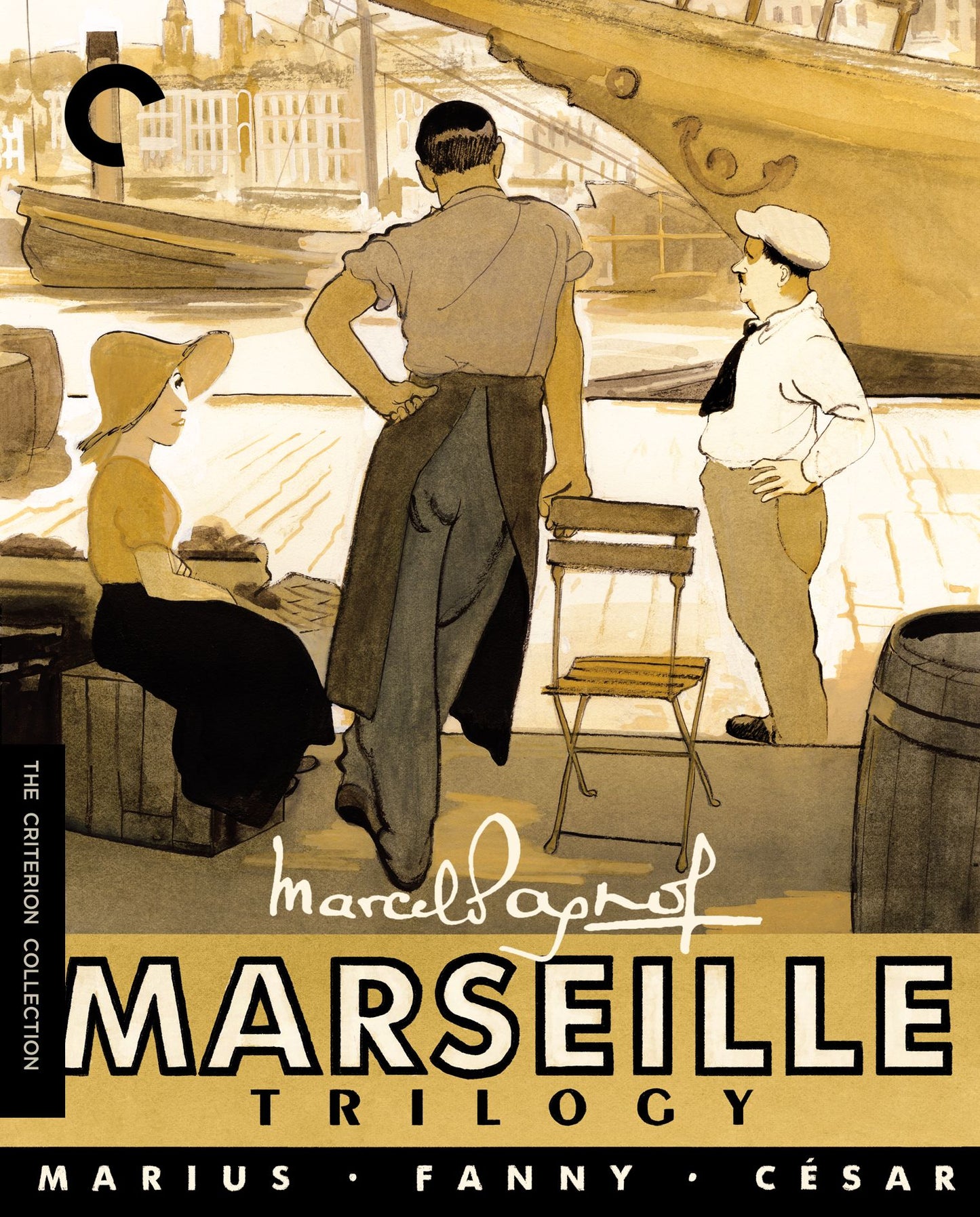 The Marseille Trilogy: Marius/Fanny/Cesar [Criterion Collection] [Blu-ray] [3 Discs]