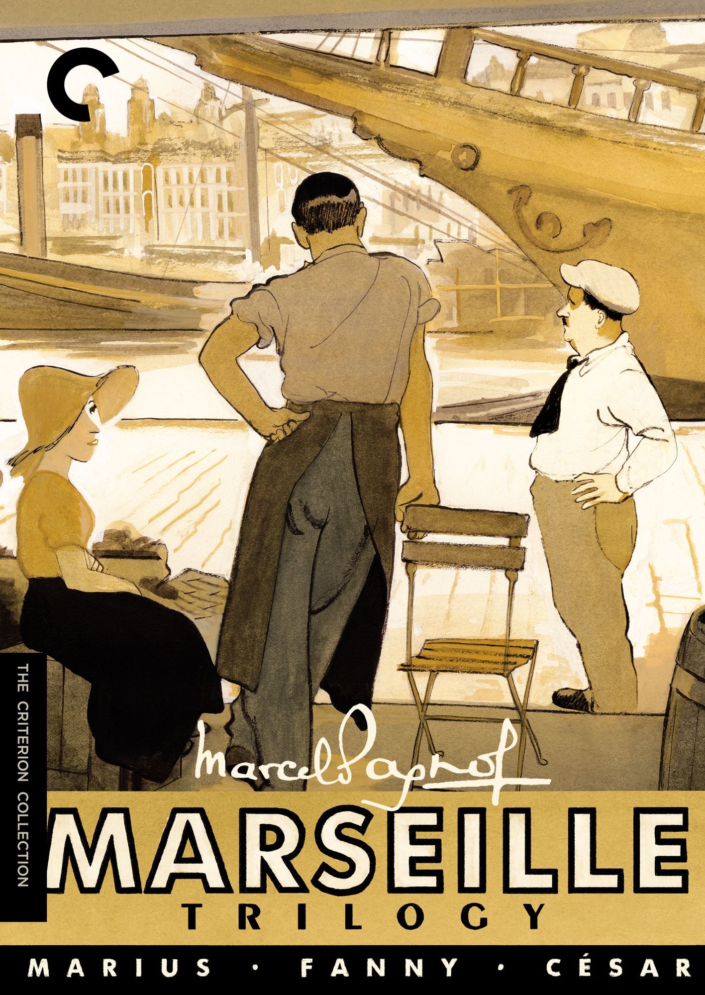 The Marseille Trilogy: Marius/Fanny/Cesar [Criterion Collection] [4 Discs]
