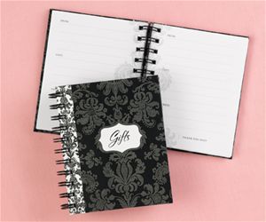 Hortense B. Hewitt 22621 Damask Gift Record Book
