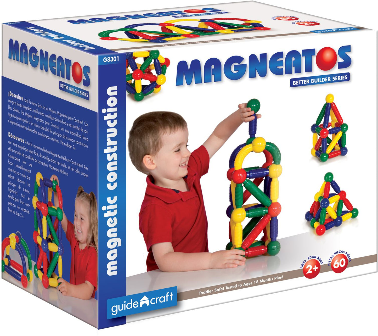 Guidecraft Better Builders¿ - 60 Piece Set