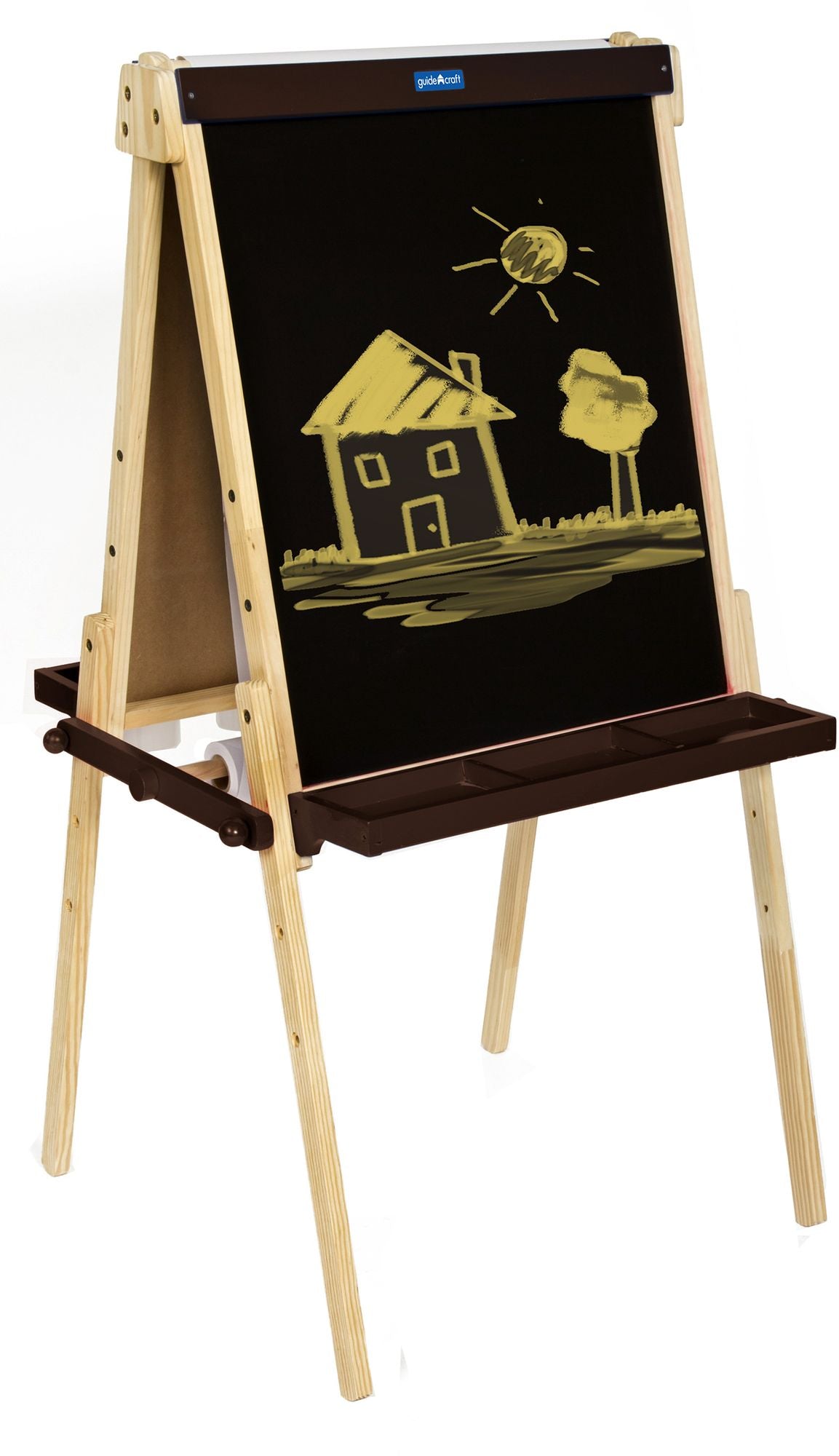 Guidecraft Wooden Floor Easel