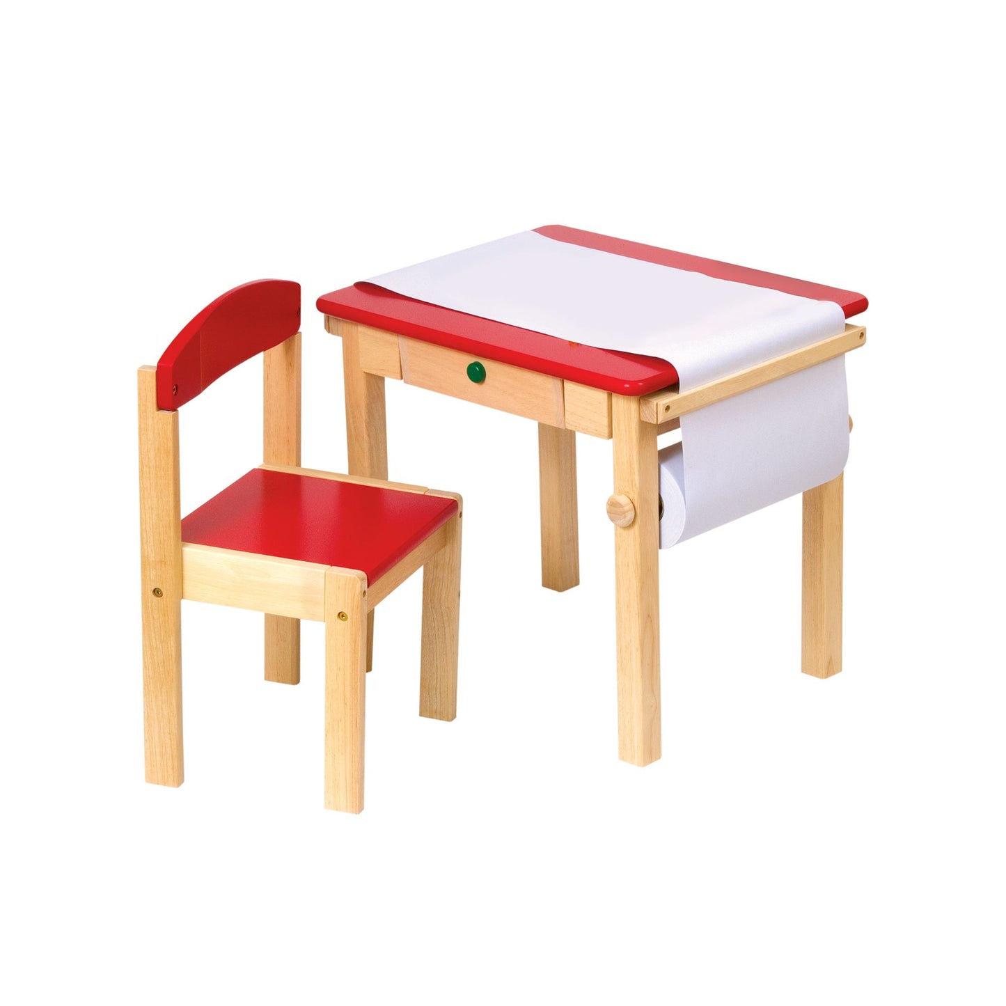 Art Table & Chair Set - Red