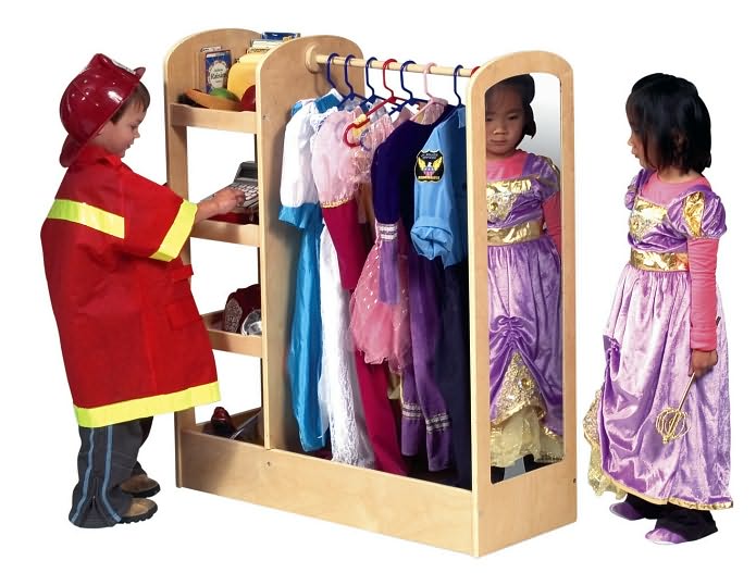 See and Store Dress Up Center - Natural
