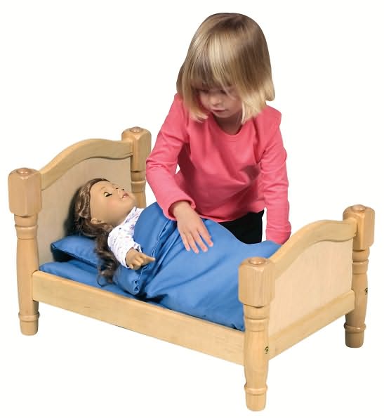 Doll Bed - Natural