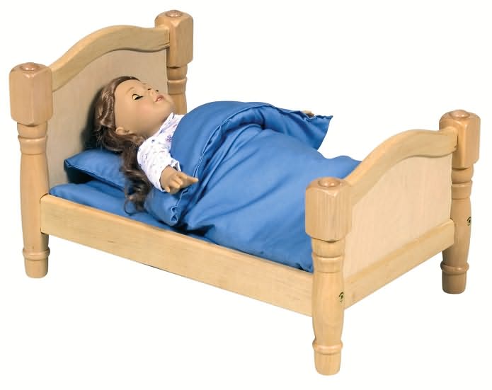 Doll Bed - Natural
