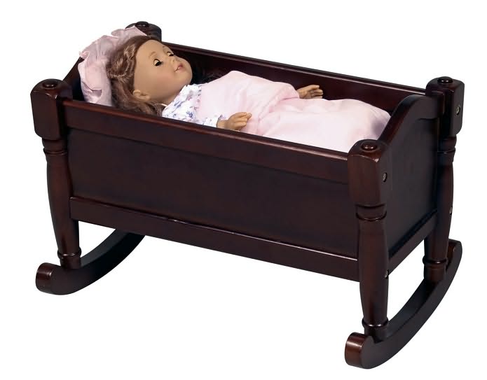 Doll Cradle - Espresso