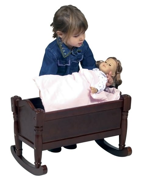 Doll Cradle - Espresso