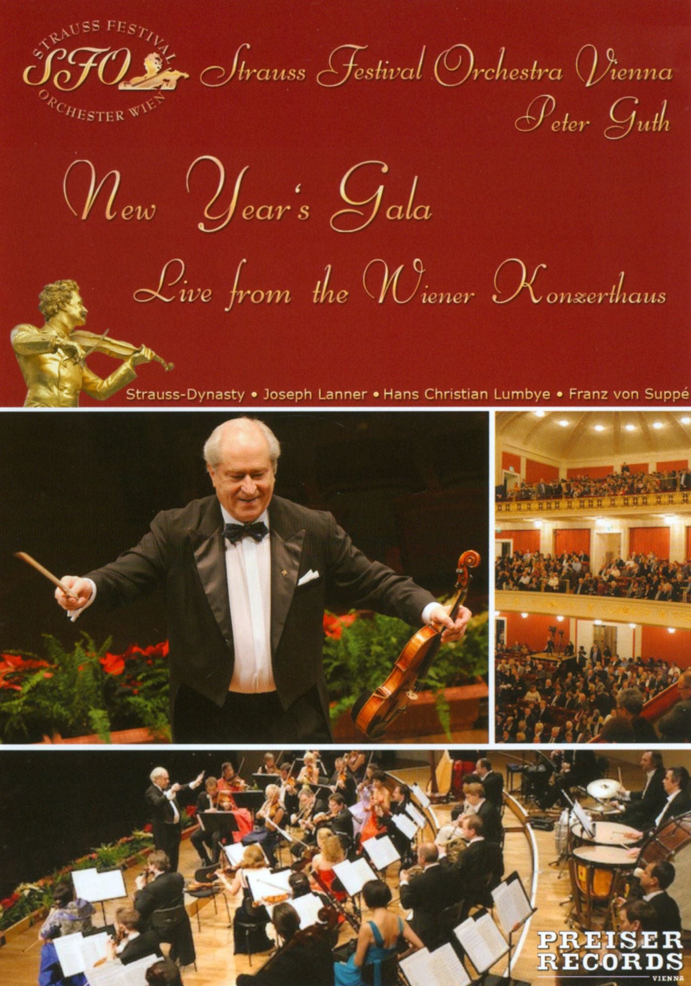 Strauss Festival Orchester Wien/Peter Guth: New Year's Gala