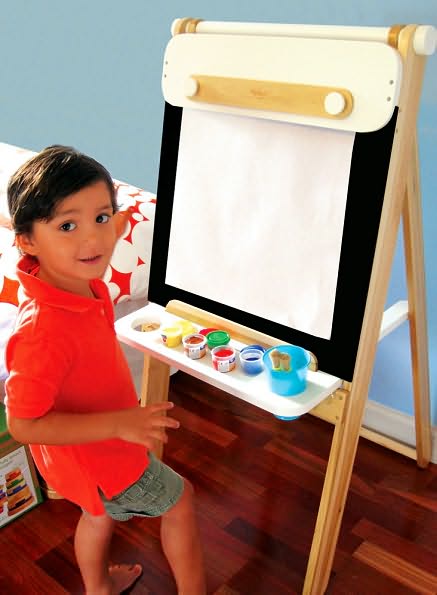 P'kolino Multi-Use Art Easel - White