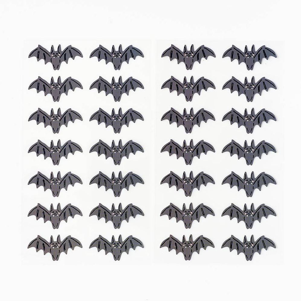 Cute Bat Halloween Stickers