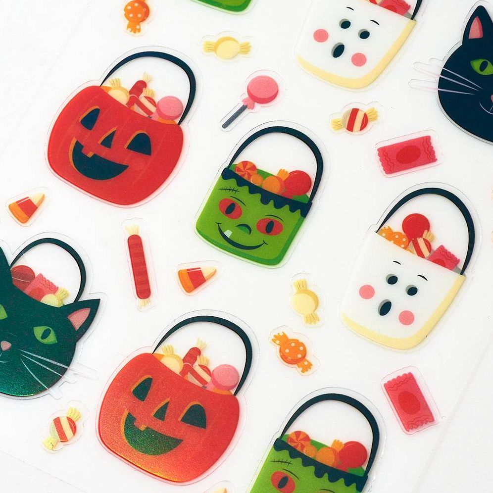 Trick-or-Treat Halloween Stickers