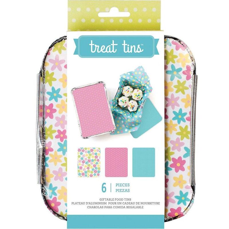 Flower & Polka Dot Treat Tins