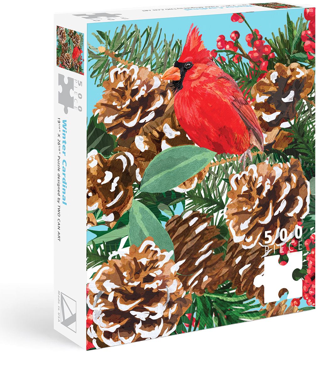 Winter Cardinal 500pc Puzzle