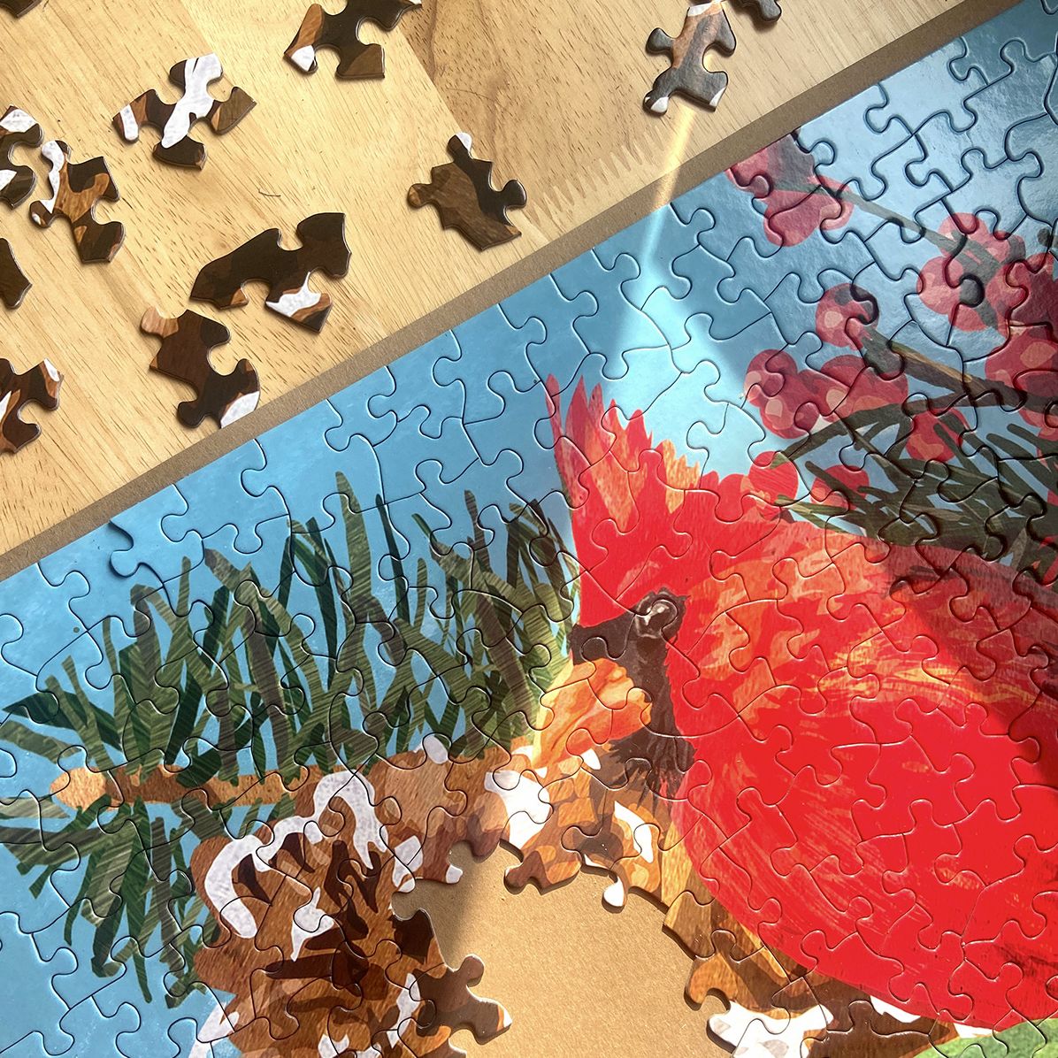 Winter Cardinal 500pc Puzzle