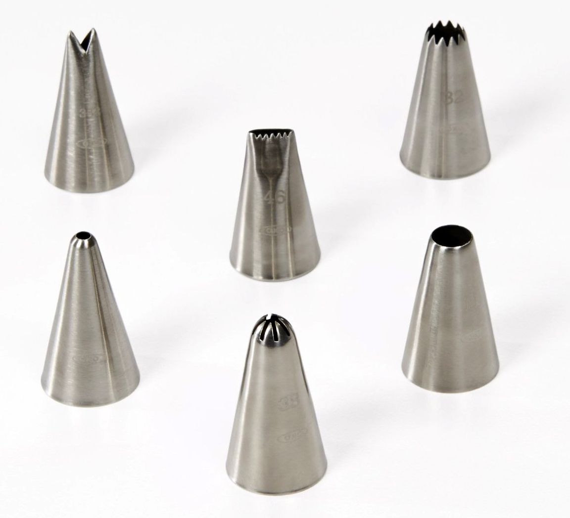 Baker's 8 Pc Silicone Decorating Bottle Kit