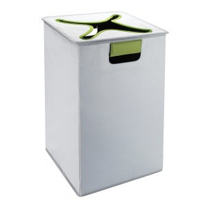 Oxo Tot Flip-In Hamper, Gray/Green