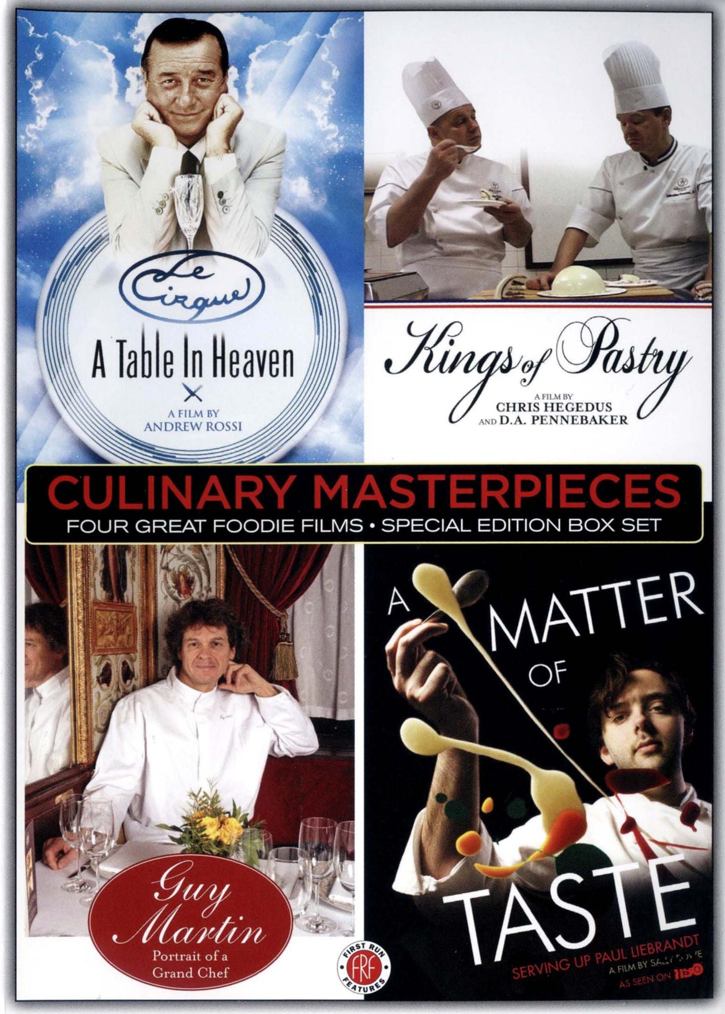 Culinary Masterpieces: Four Great Foodie Films [4 Discs]