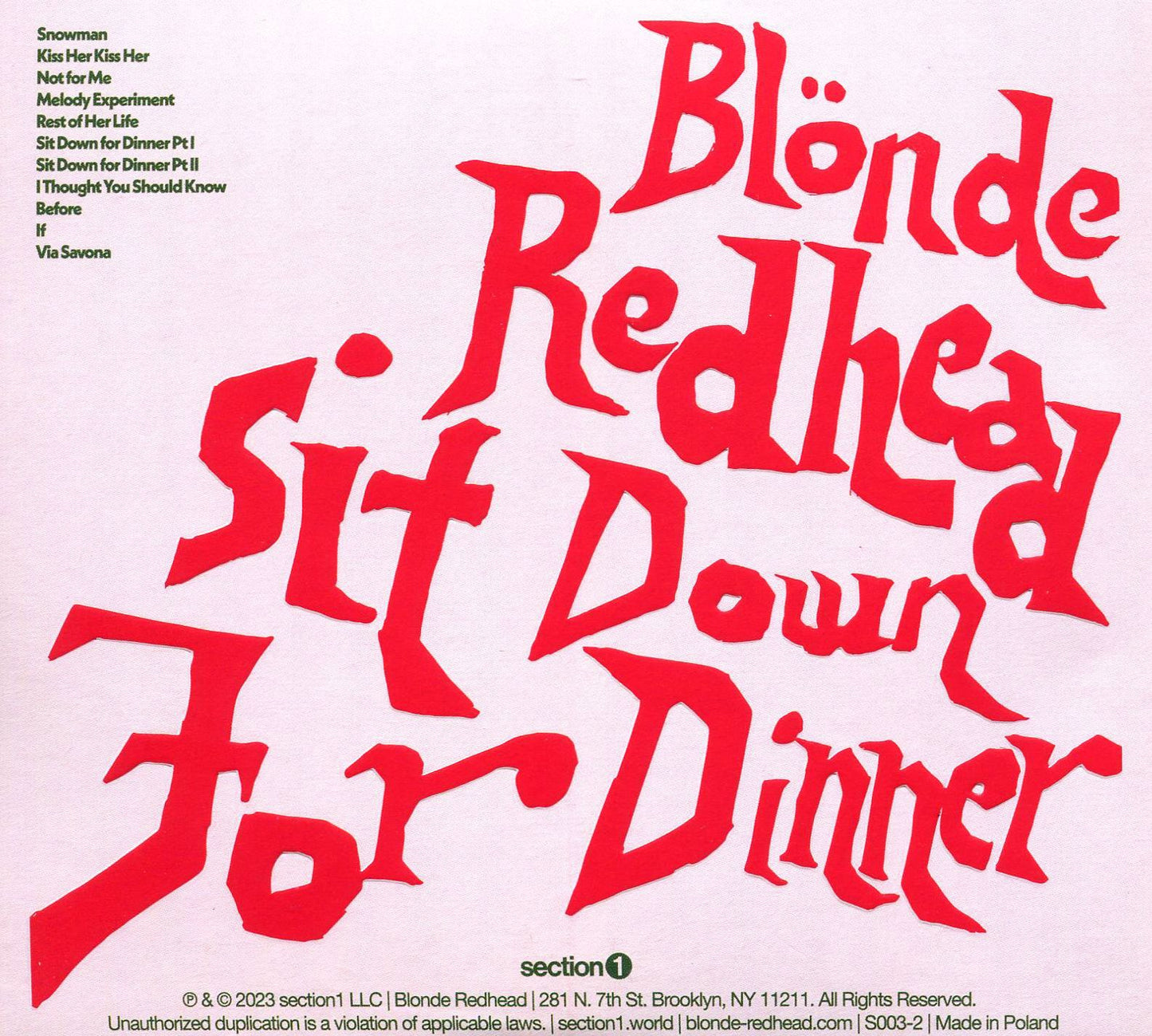 Sit Down For Dinner