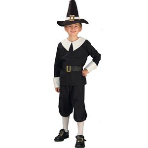 Forum Novelties Inc 20886 Pilgrim Boy Child Costume Size Large- Size 12-14