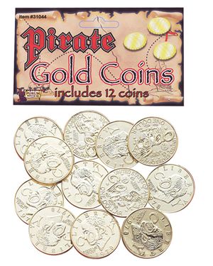 Forum Novelties 31044 Pirate Gold Coins