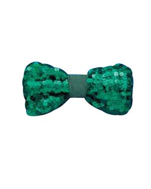 Forum Novelties 51840F St Patricks Day Green Sequin Bow Tie