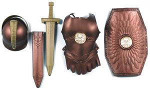 Forum Novelties 181970 Child 4-Piece Roman Armor Set