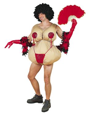 Forum Novelties 54270 Tassle Twirling Tessie Adult Costume
