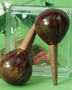 Forum Novelties 54645F Coconut Maracas